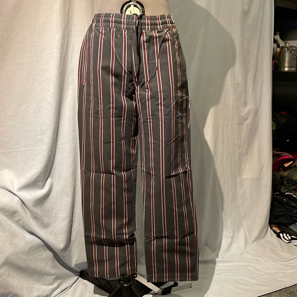 Men’s adidas canvas pinstripe pants